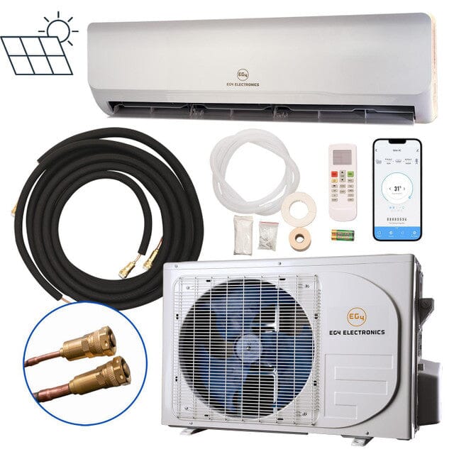 EG4 Hybrid Solar Mini-Split Kit 12000 BTU AC/DC