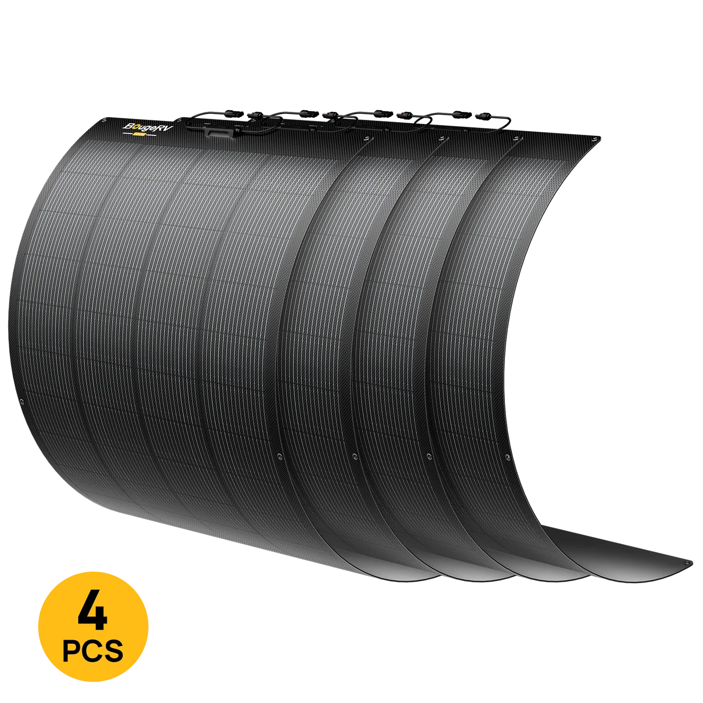 BougeRV Arch Pro 100W N-Type TOPCon Flexible Solar Panel (12V/24V Compatible)