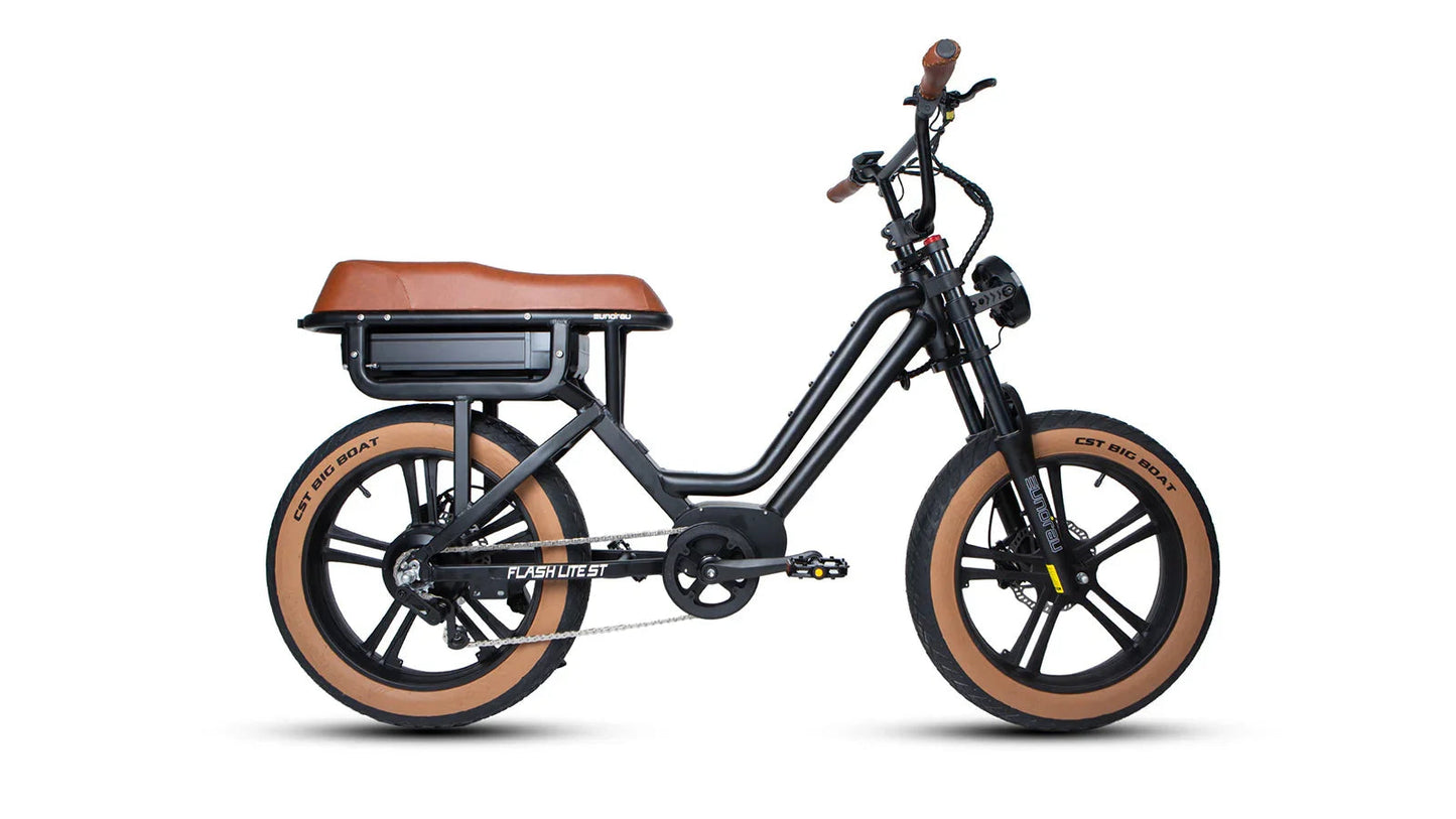 EUNORAU FLASH LITE ST 52V750W Fat Tire eMoped Electric Bicycle