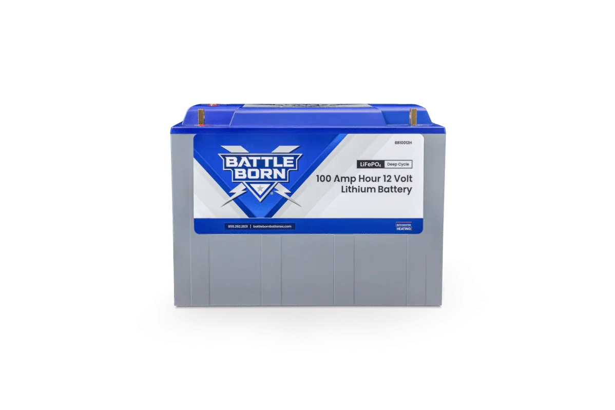 Battle Born 100Ah 12V LiFePO4 Heated Battery Kit