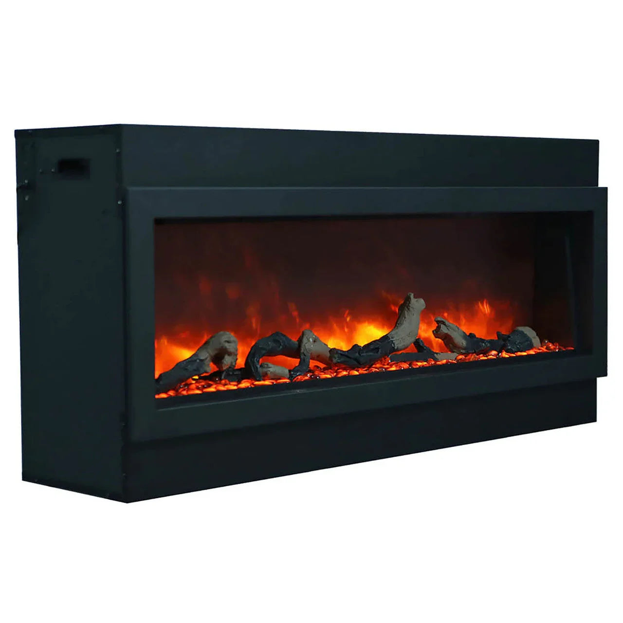 Amantii Panorama Deep Extra Tall 88 Inch Indoor Outdoor Electric Fireplace