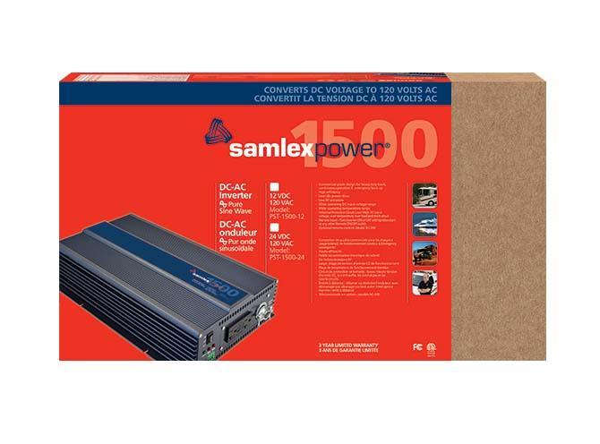 Samlex PST 1500 Watt 24V Pure Sine Wave Inverter PST-1500-24