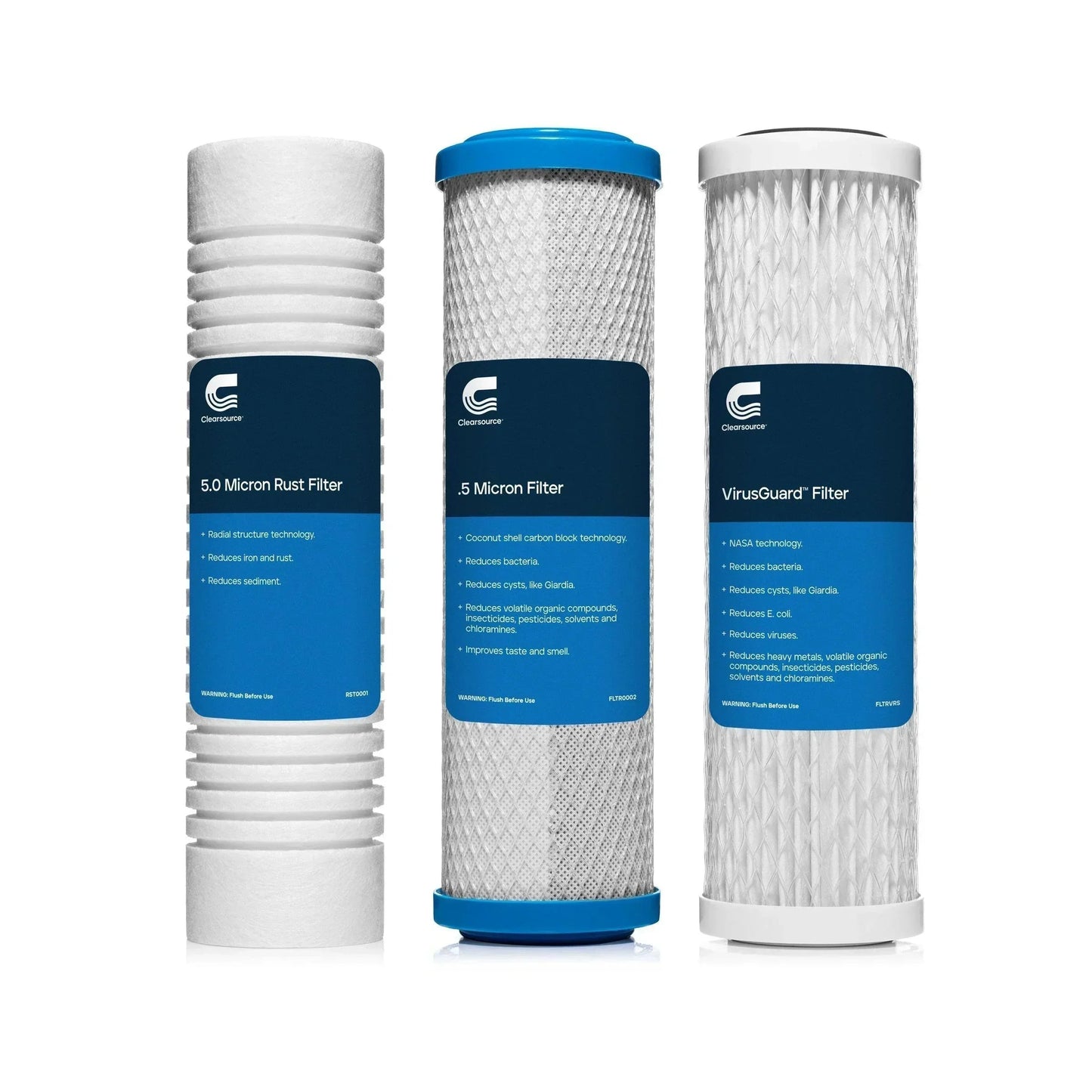 Clearsource Ultra RV Water Filter System Replacement Filters