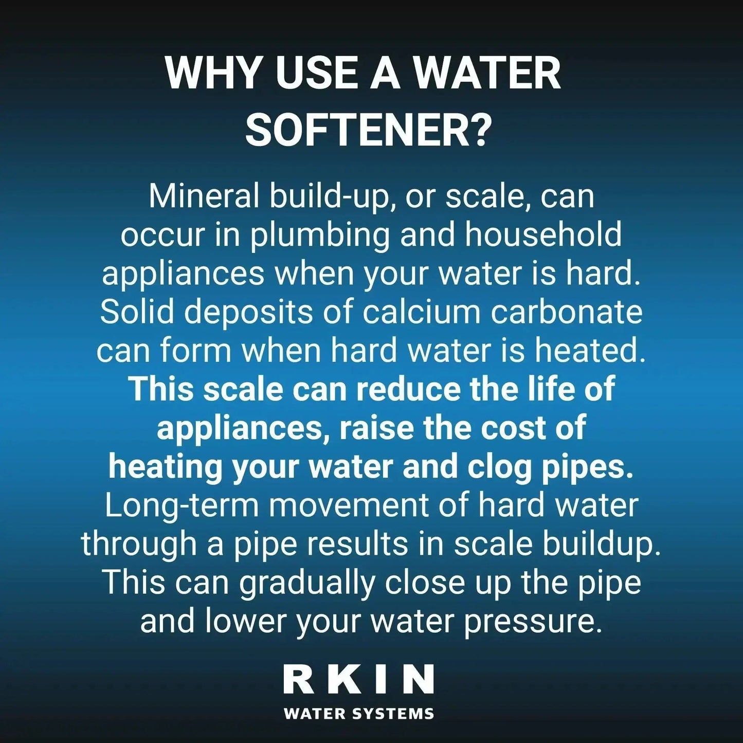 RKIN - Salt Based Water Softener System