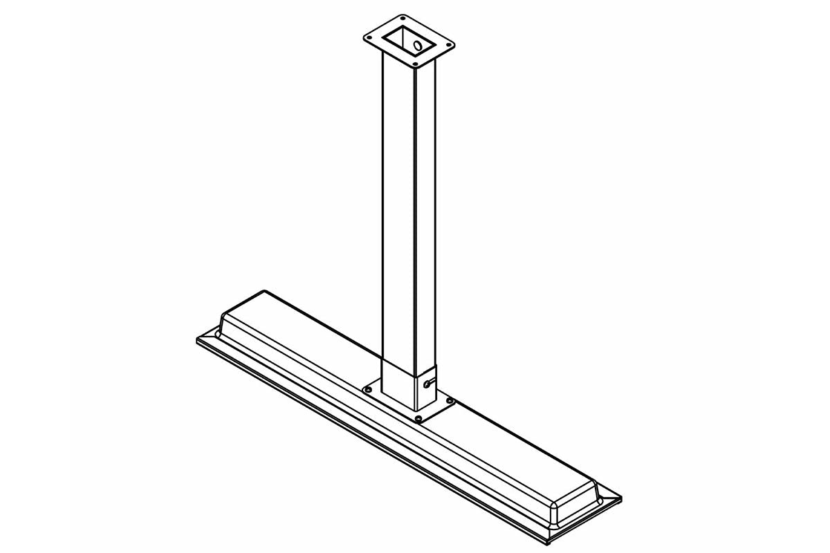 Bromic Heaters 4′ Platinum Marine Electric Mounting Pole