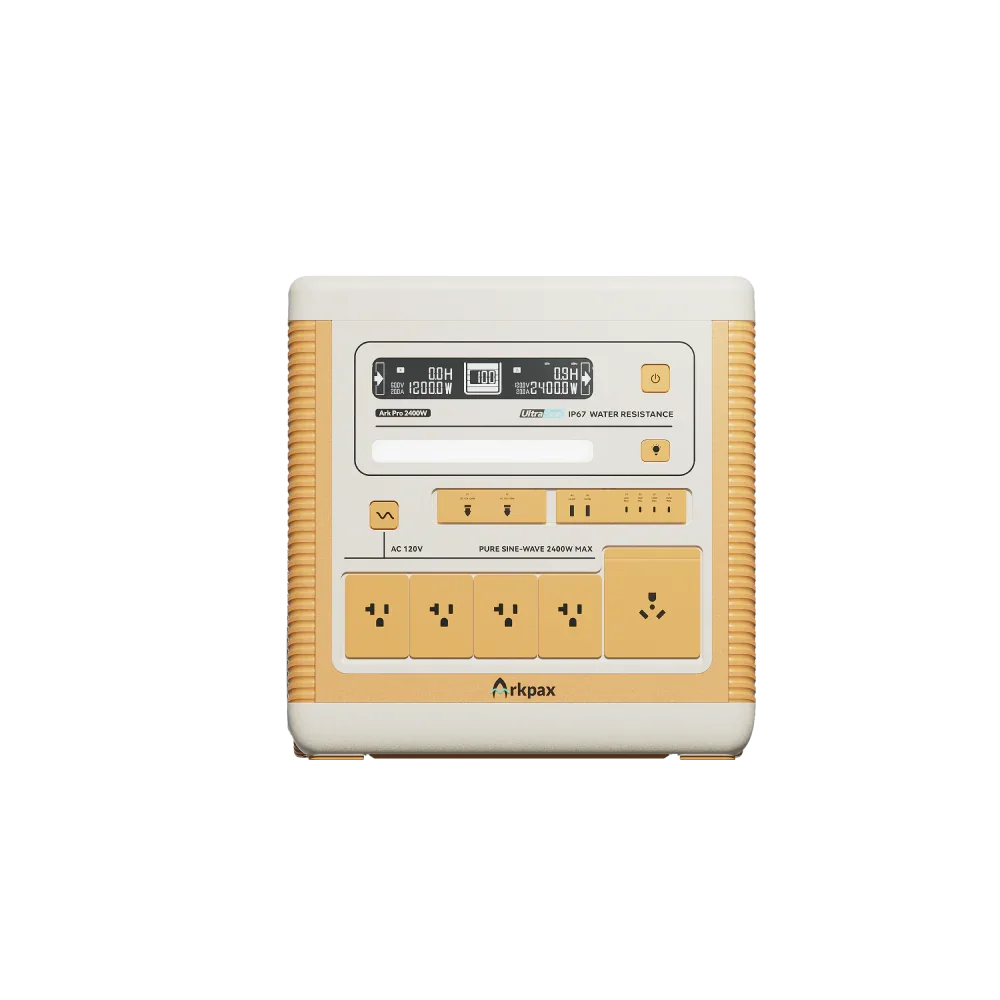 Arkpax Ark PRO 2400W: IP67 Rating Professional - Grade Portable Power Station