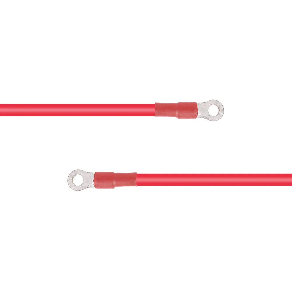 2ft ANL Fuse Cable with Double Ring Terminals for 3/8 in Lugs