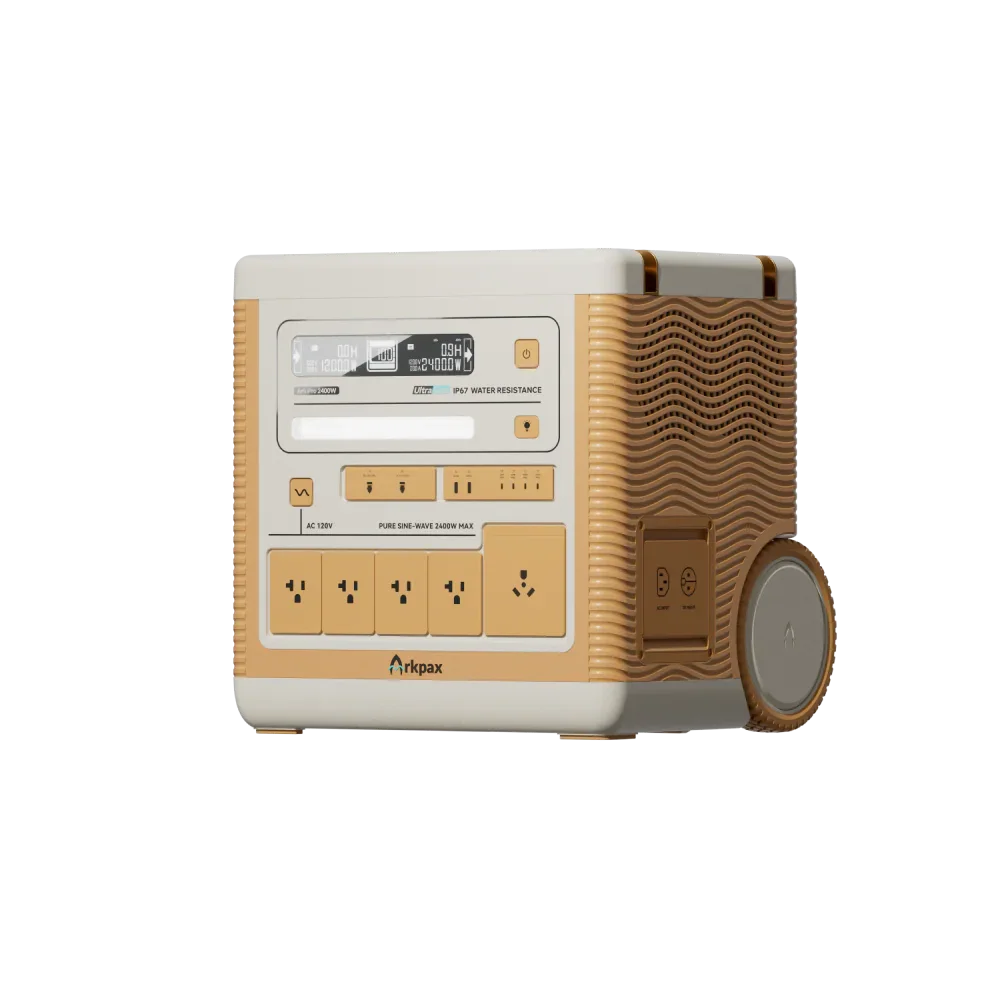 Arkpax Ark PRO 2400W: IP67 Rating Professional - Grade Portable Power Station