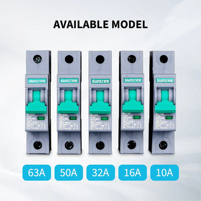 Renogy 10A/16A/32A/50A/63A 1P DC Miniature Circuit Breaker
