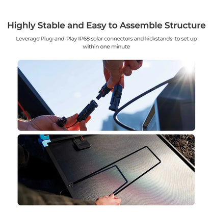 Renogy Solar Suitcase 400W Lightweight Portable Solar Panel