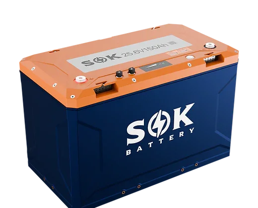 SOK Battery SK24V150PH 24V150Ah Battery, Built-in heater & Bluetooth, Victron CAN Comms