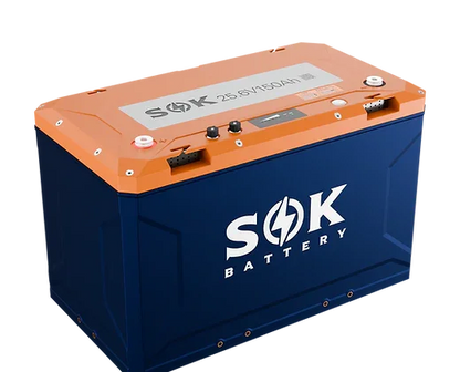 SOK Battery SK24V150PH 24V150Ah Battery, Built-in heater & Bluetooth, Victron CAN Comms