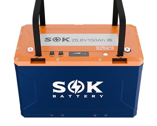 SOK Battery SK24V150PH 24V150Ah Battery, Built-in heater & Bluetooth, Victron CAN Comms