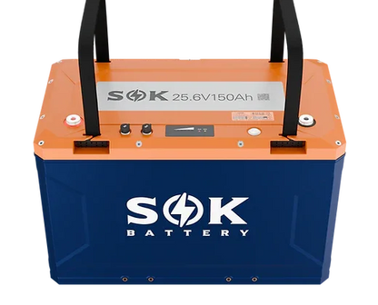 SOK Battery SK24V150PH 24V150Ah Battery, Built-in heater & Bluetooth, Victron CAN Comms