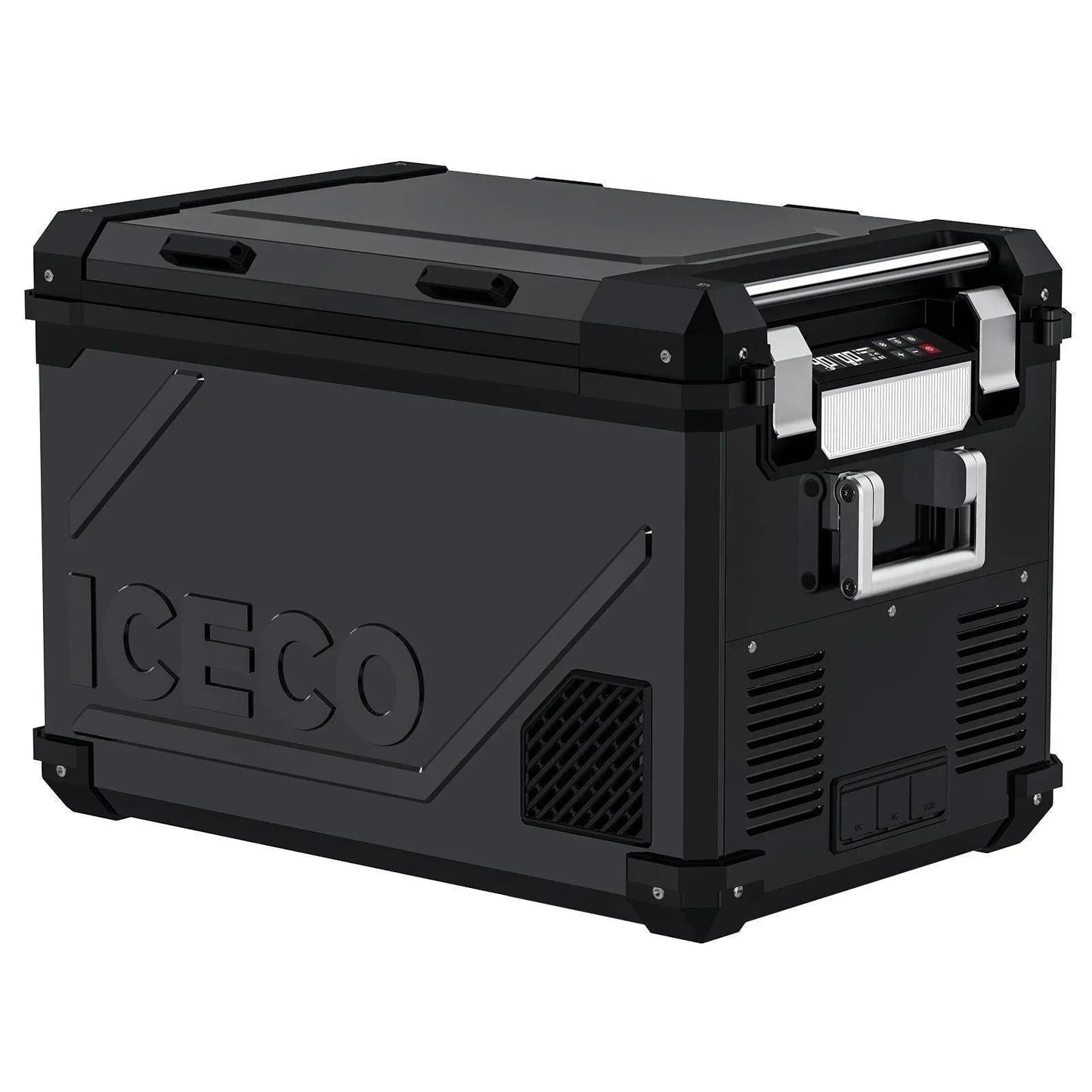 ICECO APL55 58QT Dual Zone 12 Volt Fridge Refrigerator + Magnetic Battery