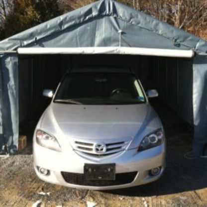 Rhino Shelter | 10’W x 20’L x 8’H Instant Garage (House Style)