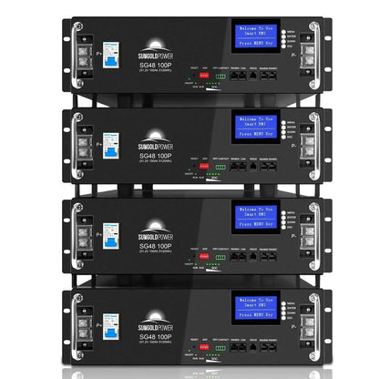 Sungold Power 48V 100AH Server Rack LiFePO4 Lithium Battery SG48100P