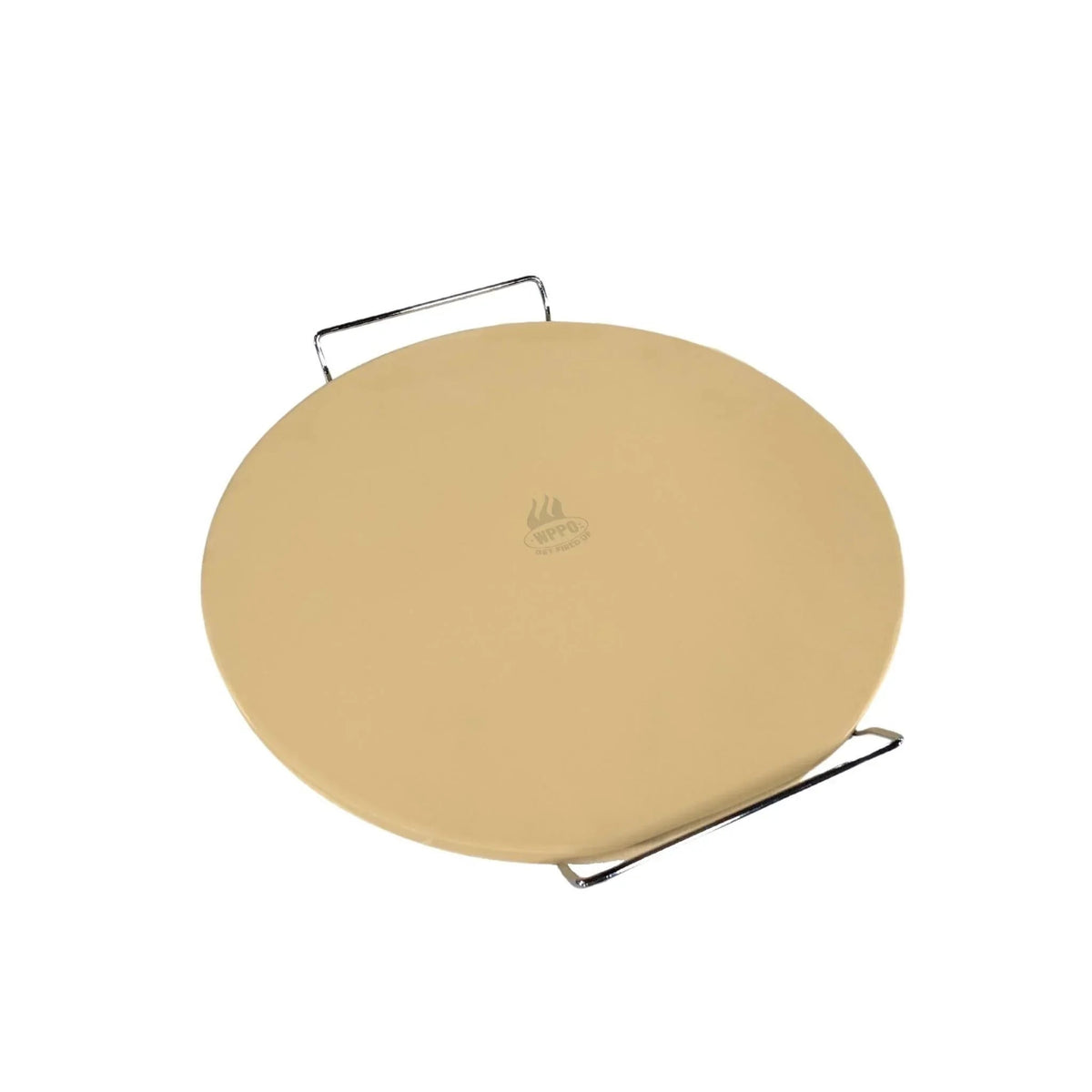 WPPO 15" Premium Pizza Baking Stone with Handles