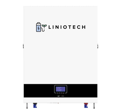 LINIOTECH 10kWh 51.2V 200Ah Lifepo4 Power Reserve Battery Storage Wall Mounted