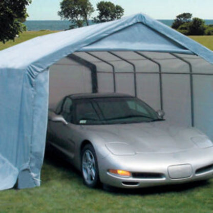Rhino Shelter | 10’W x 20’L x 8’H Instant Garage (House Style)