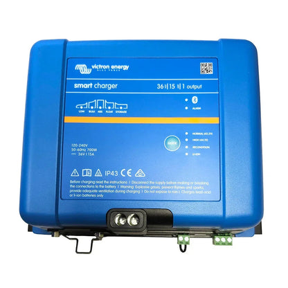 Victron Smart IP43 Charger 36V 15 (1) 120-240V [PSC361550095]