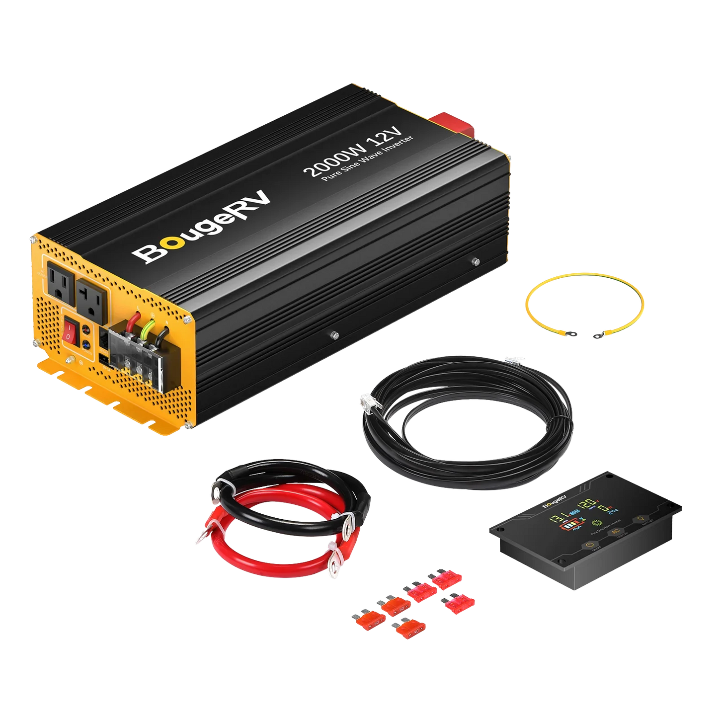 BougeRV 12V 400 Watt Arch Pro Solar System Kit
