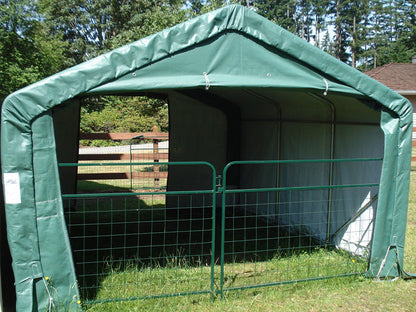 Rhino Shelter | 12’W x 12’L x 8’H Storage Shed (House)