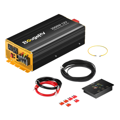 BougeRV 12V 600W High Watt Rigid Solar System Kit