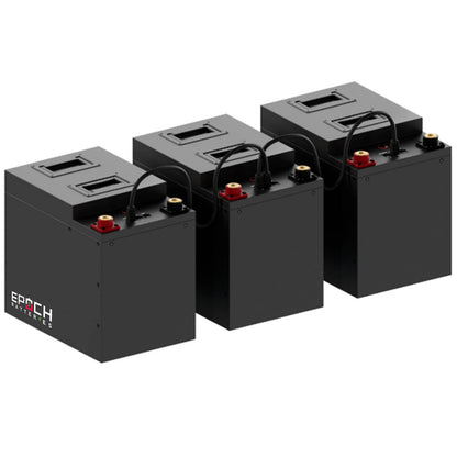 Epoch Batteries 12V 334Ah (4.28kWh) Essential Series - Bluetooth & Heated LiFePO4 Battery