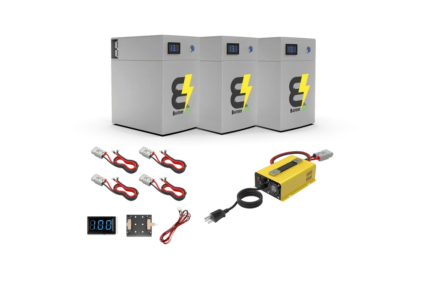 BatteryEVO 12V OWL105 3X Battery Kit (315Ah - 4.05 kWh)