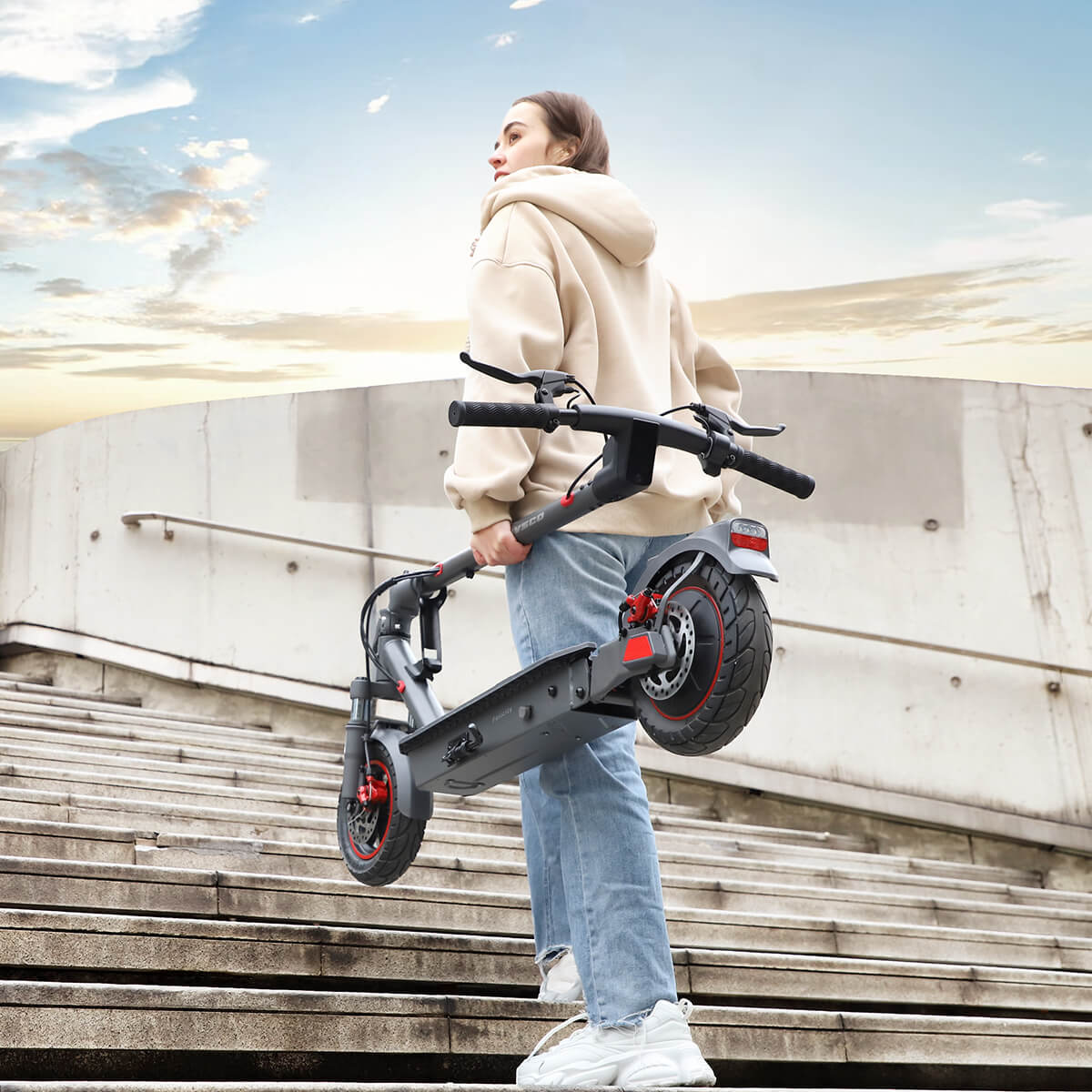 HOVSCO Felicity 10" Folding Electric Scooter For Adult