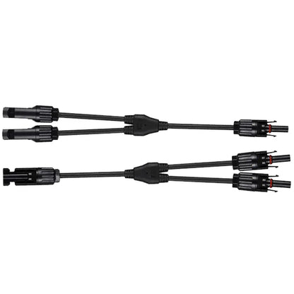 12AWG 1 Pair Solar MC4 Y Parallel Branch Connectors MFF&FMM Pair