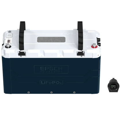 Epoch Battery 12V 460Ah V2 Elite Series - Heated & Bluetooth & Victron Comms LiFePO4 Battery