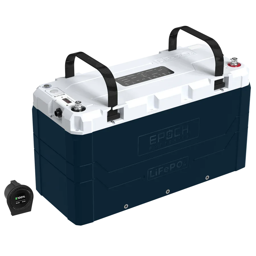Epoch Battery 12V 460Ah V2 Elite Series - Heated & Bluetooth & Victron Comms LiFePO4 Battery