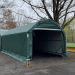 Rhino Shelter | 12’Wx 24’L  x 10’H Instant Garage (Barn Style)