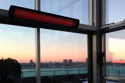 Bromic Heaters Tungsten Smart-Heat 4000 Watt Radiant Infrared Outdoor Electric Heater | Black | 240V