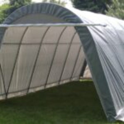 Rhino Shelter | 14’W x 24’L x 10’H Instant Garage – (Round Style)