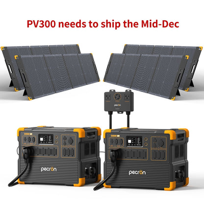 PECRON E3600LFP Portable Power Station 3600W 3072Wh
