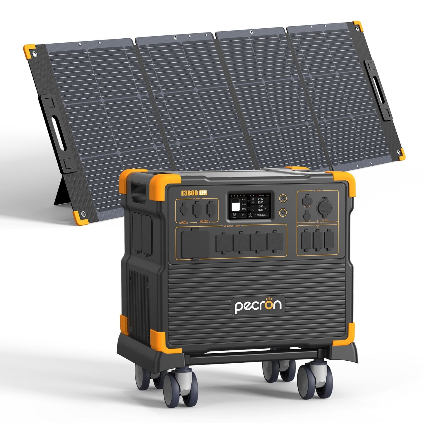 PECRON E3800LFP Portable Power Station 4200W 3840Wh