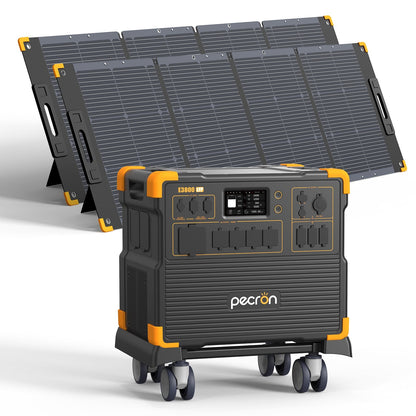 PECRON E3800LFP Portable Power Station 4200W 3840Wh