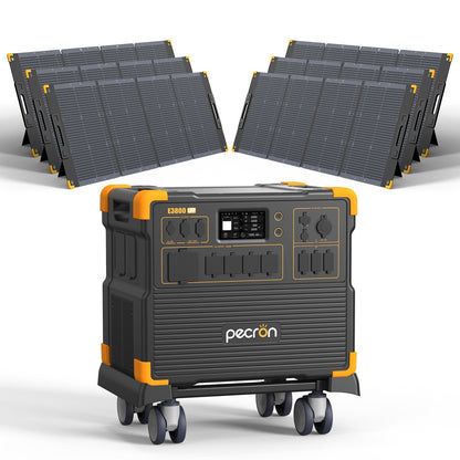 PECRON E3800LFP Portable Power Station 4200W 3840Wh