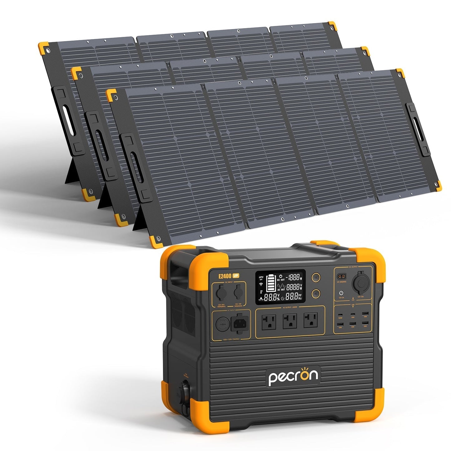 PECRON E2400LFP Portable Power Station 2400W 2048Wh