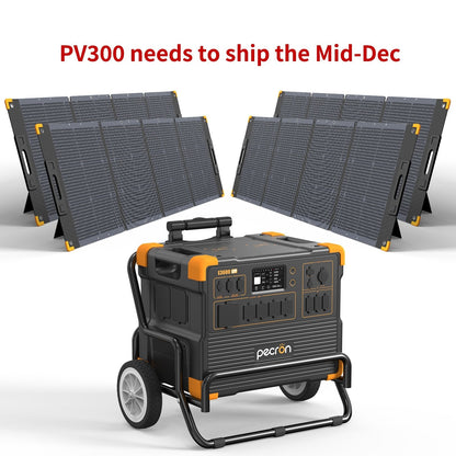 PECRON E3600LFP Portable Power Station 3600W 3072Wh