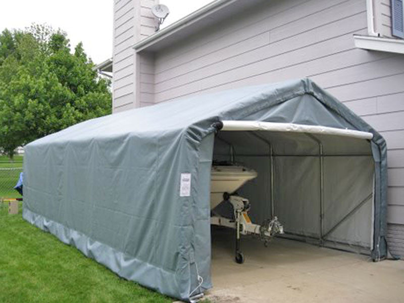 Rhino Shelter | 12’W x 24’L x 8’H Instant Garage (House)