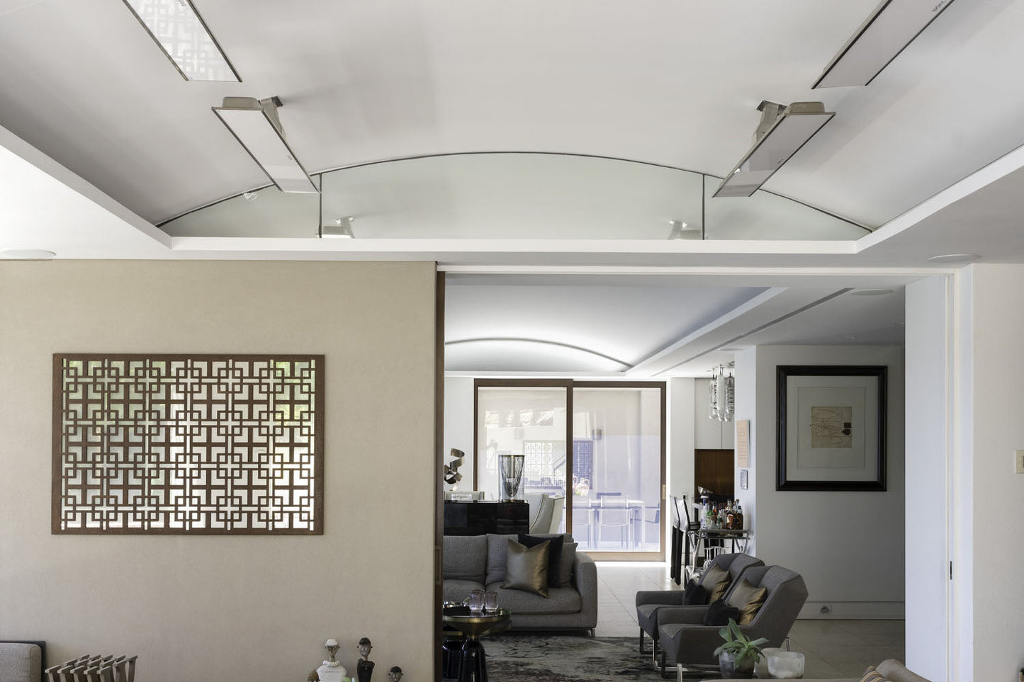 Bromic Heaters Platinum Marine Smart-Heat 2300 Watt Radiant Infrared Outdoor Electric Heater | White | 208V