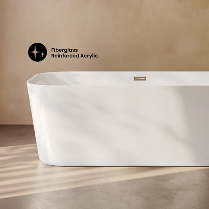 Swiss Madison Concorde 67" Freestanding Bathtub