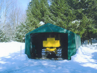 Rhino Shelter | 12’W x 24’L x 8’H Instant Garage (House)