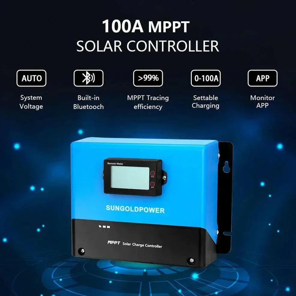 Sungold Power Off Grid Solar Kit 4000W Inverter 12VDC 120V/240V Battery 1200 Watt Solar Back Up SGK-PR4S