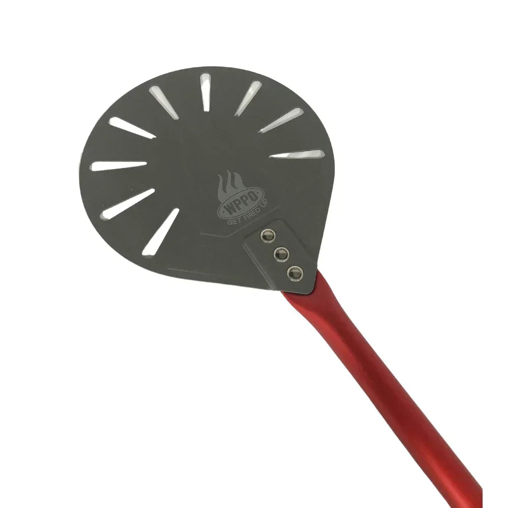 WPPO 7" Round Short Handled (24") Round Aluminum Peel