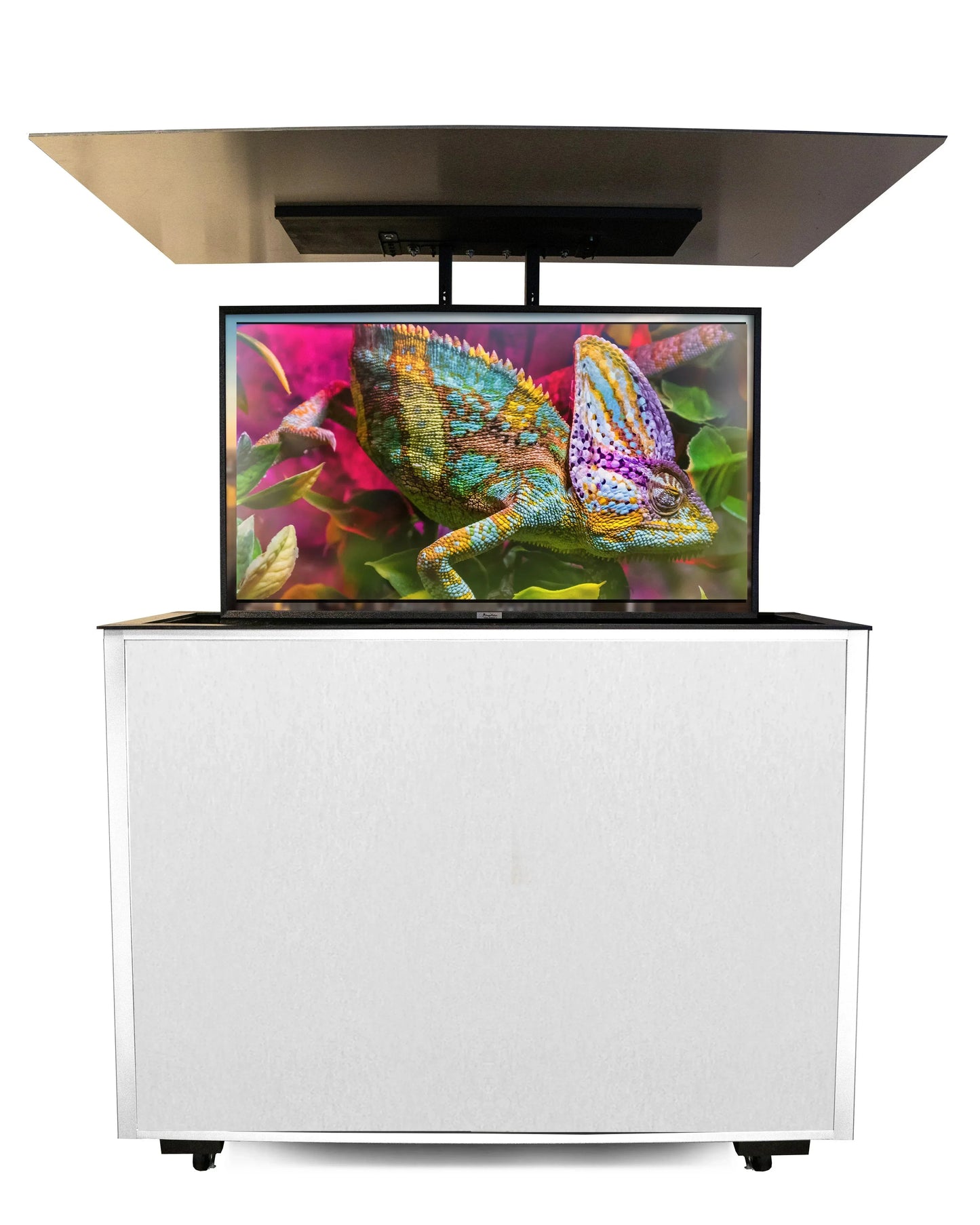 MirageVision 75" Outdoor TV Premium Lift Cabinet